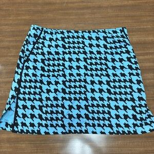 Golftini Bewitched Blue and Black Golf Skirt/Skort- Sz 6